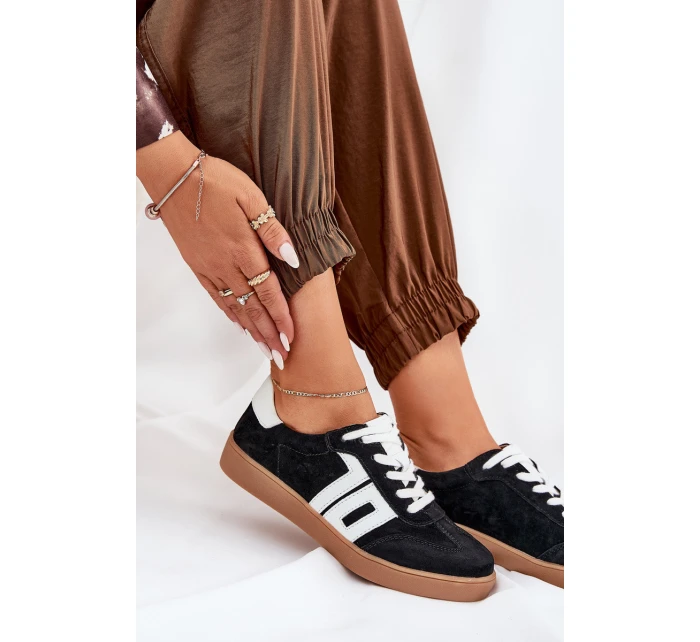 Sneakersy Buty Sportowe Zamszowe Vinceza 79517 Czarne Sneakersy Buty Sportowe Zamszowe Vinceza 79517 Czarne