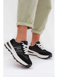 Dámské Sportovní Tenisky Big Star TT274877 HI-POLY SYSTEM Černé