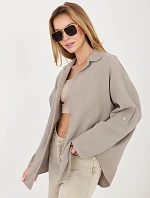 MI košeľa KS 82377.83 tmavá lila