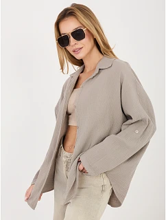 MI košeľa KS 82377.83 tmavá lila