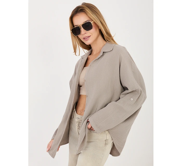 MI košeľa KS 82377.83 tmavá lila