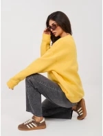 RV BL mikina s kapucňou A1038.66 žltá