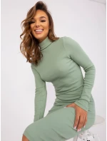 Sukienka RV SK model 18725596 pistacjowy - FPrice