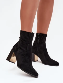 Topánky na podpätku model 218723 Step in style