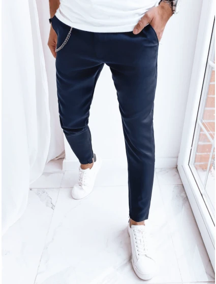Pánské ležérní tmavě modré kalhoty Dstreet model 21969033 - FashionStreet