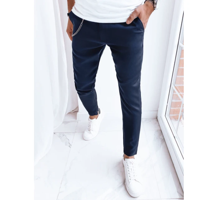 Pánské ležérní tmavě modré kalhoty Dstreet model 21969033 - FashionStreet