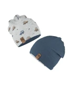 AJS 50-076 obojstranná detská čiapka