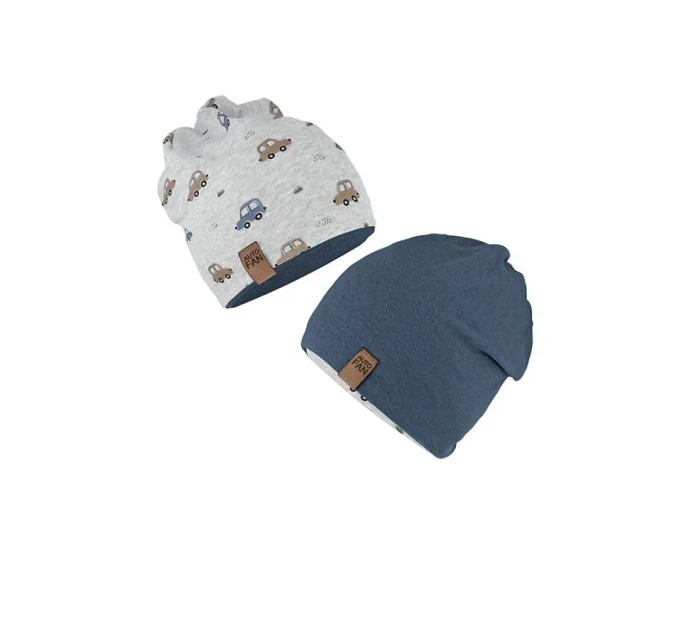 AJS 50-076 obojstranná detská čiapka