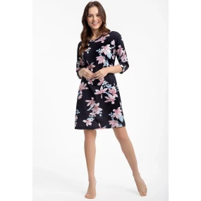 Dámská noční košile 204 3/4 M2XL model 18684031 - Luna Dámská noční košile 204 3/4 M2XL model 18684031 - Luna