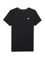 Pánske tričko 4F M3339 deep black 4FWMM00TTSHM3339 20S pánske