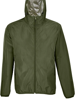Andrea Unisex větrovka model 22499596 deep khaki - NEOBLU