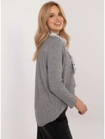 Bluzka DHJ BZ model 20609038 szary - FPrice Bluzka DHJ BZ model 20609038 szary - FPrice