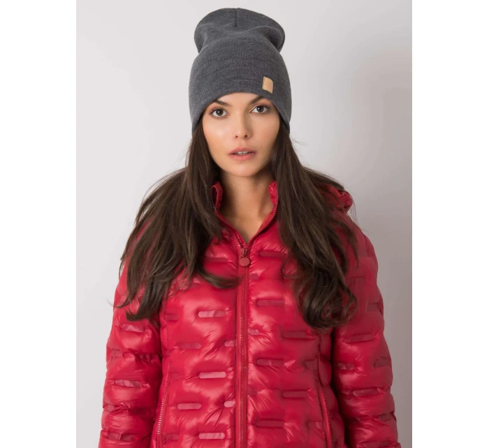 Dámská čepice 12 tmavě šedá Dámská čepice 12 tmavě šedá