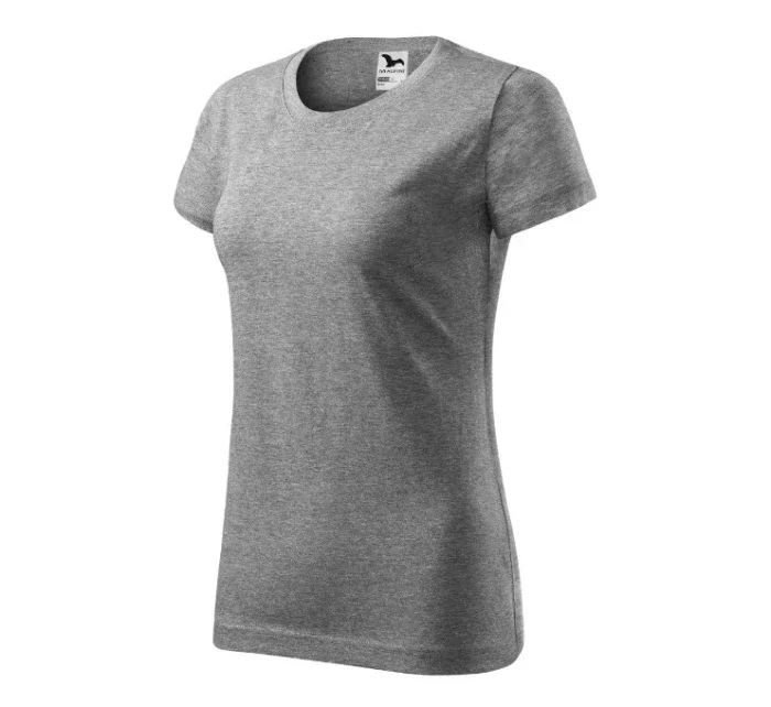 Základné tričko dámske tmavosivé Základné tričko dámske tmavosivé