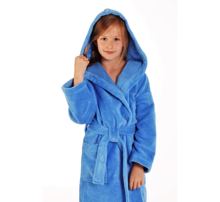 Detský župan Tampa s kapucňou 9149 sky blue - Vestis