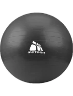 Gymnastická lopta Meteor 75 cm s pumpou čierna 31134