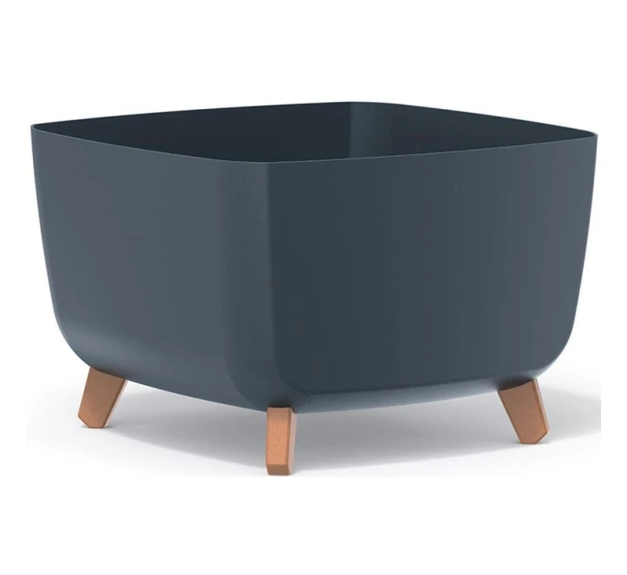 GRACIA SQUARE 29x29CM ANTHRACITE DIETARY POT