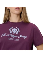 Dámské tričko  vínové WSS26TTSH 60S model 22143649 - 4F