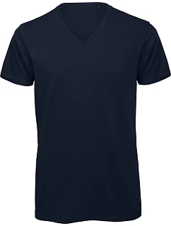 B&C Inspire V T /men_° Pánské tričko s výstřihem do V model 22483669 navy