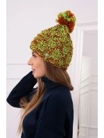 Fiona fleecová čepice zelená model 18751237 - K-Fashion