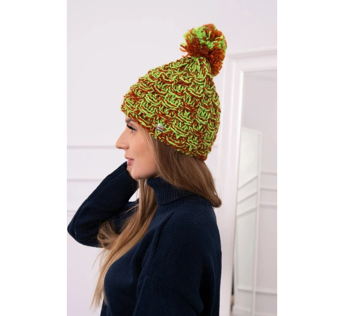 Fiona fleecová čepice zelená model 18751237 - K-Fashion