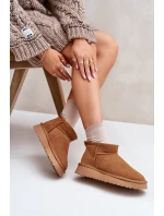 Niskie Zamszowe Śniegowce Skóra Naturalna Vinceza 97950 Camel Niskie Zamszowe Śniegowce Skóra Naturalna Vinceza 97950 Camel