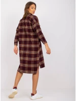 Košeľa EM KS 002/06.11P bordová