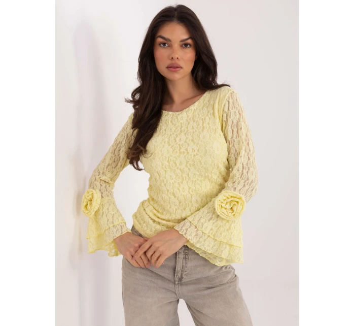 Bluzka IT BZ model 21836765 jasny żółty - FPrice