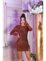 Sexy Koucla Glitter Party Minidress with lacing