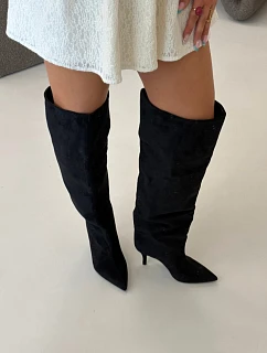Čižmy na podpätku, model 230957 Step in style