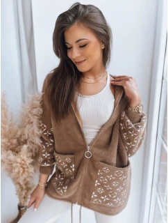 Dámská bunda s kapucí camel Dstreet model 21969188 - FashionStreet
