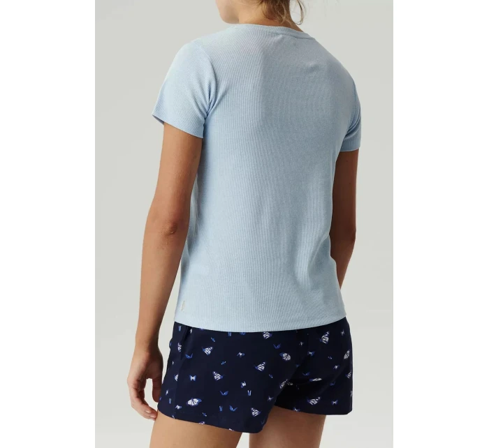 Dámske pyžamo 490/01 svetlomodré - Atlantic Dámske pyžamo 490/01 svetlomodré - Atlantic