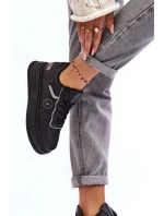 Damskie Buty Sportowe Sneakersy Big Star MM274232 Czarne Damskie Buty Sportowe Sneakersy Big Star MM274232 Czarne