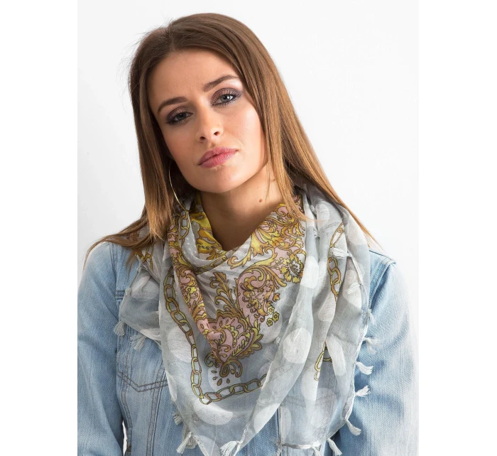 Šátek AT CH ENEC model 14823682 šedý - FPrice