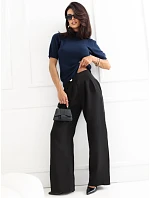 Sweter PM SW model 22334187 granatowy - FPrice Sweter PM SW model 22334187 granatowy - FPrice