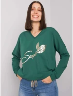 Halenka RV BZ model 16292356 tmavě zelená - FPrice Halenka RV BZ model 16292356 tmavě zelená - FPrice