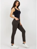 Spodnie dresowe RV DR model 18484382 ciemny khaki - FPrice Spodnie dresowe RV DR model 18484382 ciemny khaki - FPrice