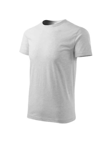 Heavy Nové unisex tričko svetlo šedé