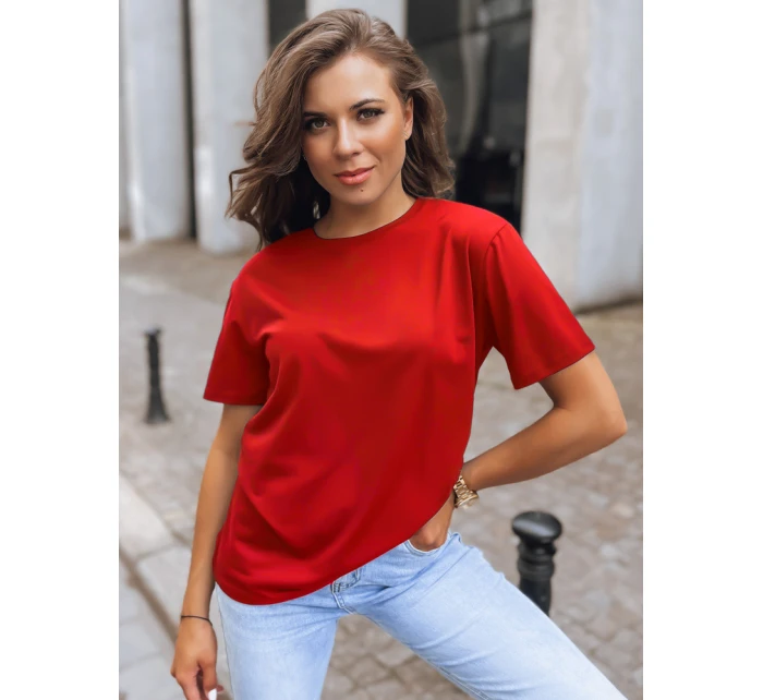 MAYLA dámské tričko červené Dstreet model 21969437 - FashionStreet