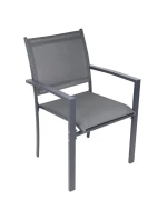 ZÁHRADNÉ KRESLO 57X57X88CM TEXTLINE KPL.2KS
