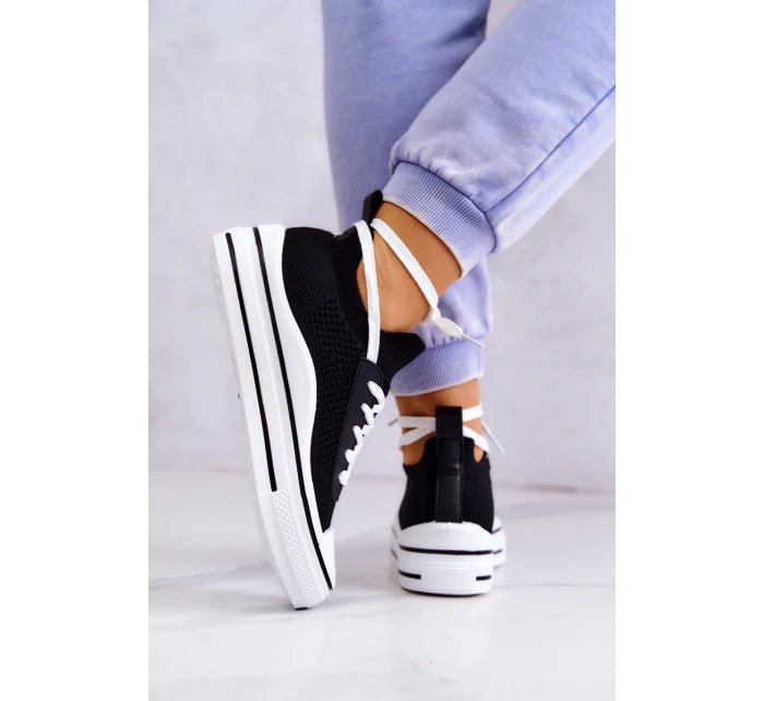 Dámské ponožky tenisky Černá model 21579428 - S.Barski