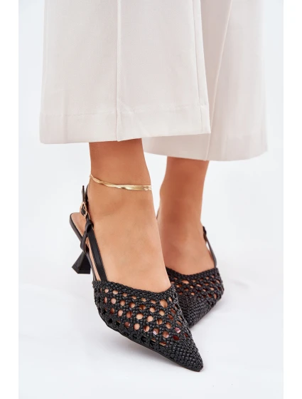 Lodičky S  A  Černé model 21689250 - Boto