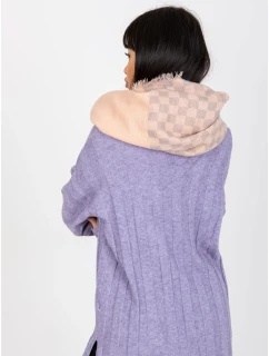 Tunelový šál AT KM 9501.10 svetlo ružová