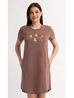 Dámské domácí šaty s krátkým rukávem model 22405619 - Vienetta