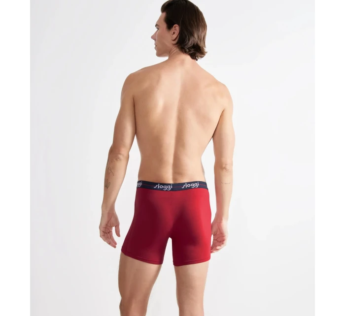 Pánske boxerky Start Short C2P box - červené M008 - SLOGGI