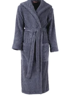 Unisex župan Athena s kapucňou 3116 antracit - Vestis