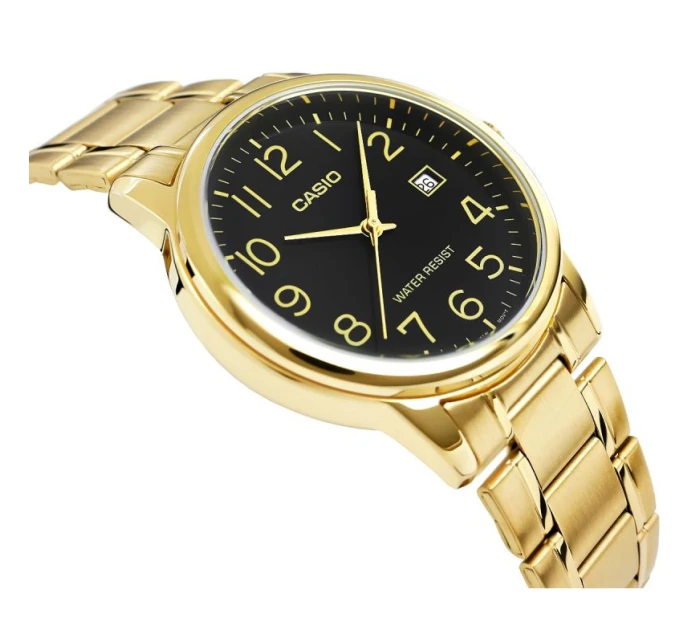 Pánske hodinky CASIO MTP-V002G-1BUDF + BOX Pánske hodinky CASIO MTP-V002G-1BUDF + BOX