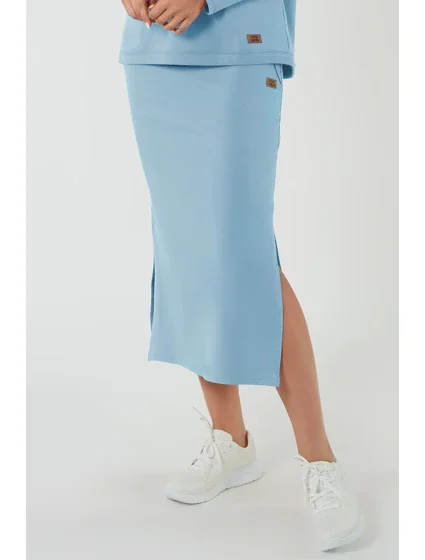 Talianska móda Stella maxi farba: modrá