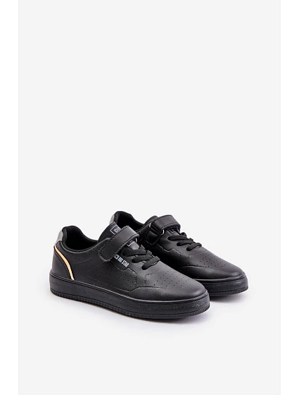 Dětské Tenisky Z Eko Kůže Na Suchý Zip Big Star model 21676393 Černé - Big Star Shoes