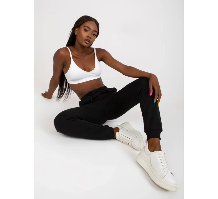 Tepláky B model 17537997 černá - FPrice Tepláky B model 17537997 černá - FPrice